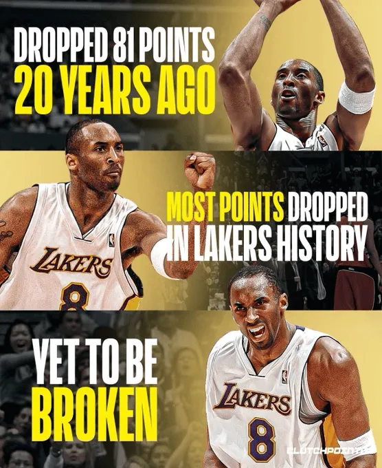 CP谈科比单场81分：二十年前的今天，我们见证了一场奇迹