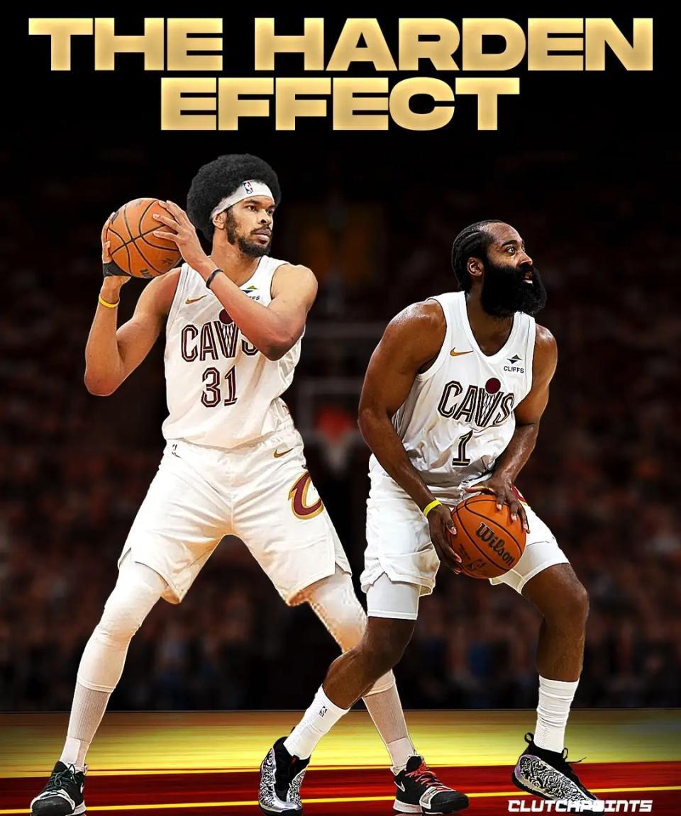 企鹅体育-哈登加盟效应太猛！5战全胜砍92+43+25：艾伦升级数据暴涨